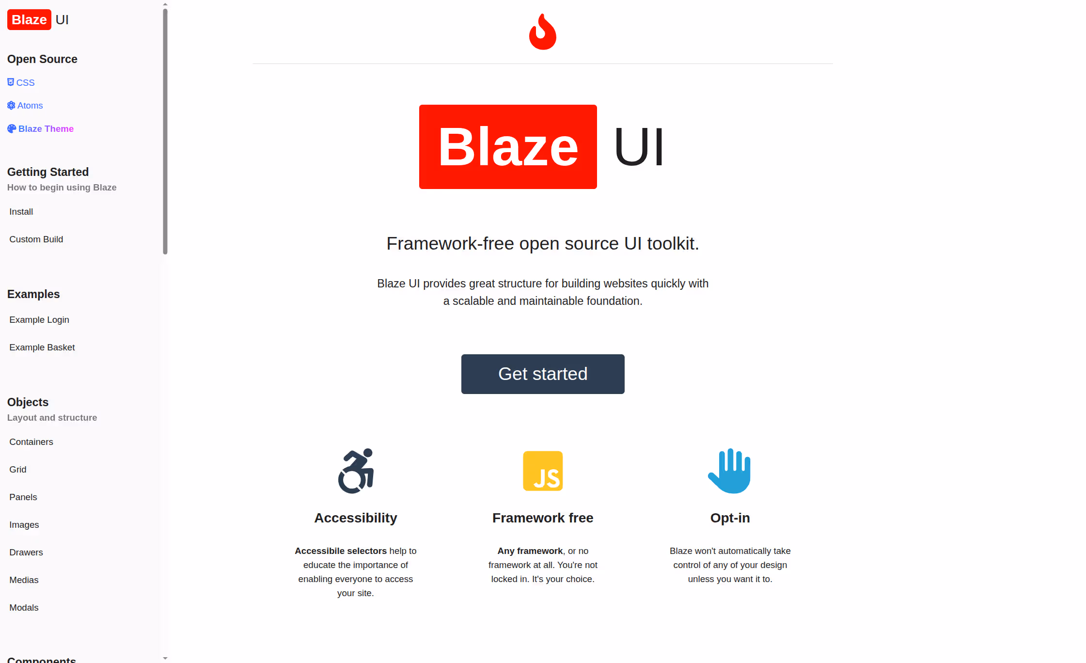 Blaze UI