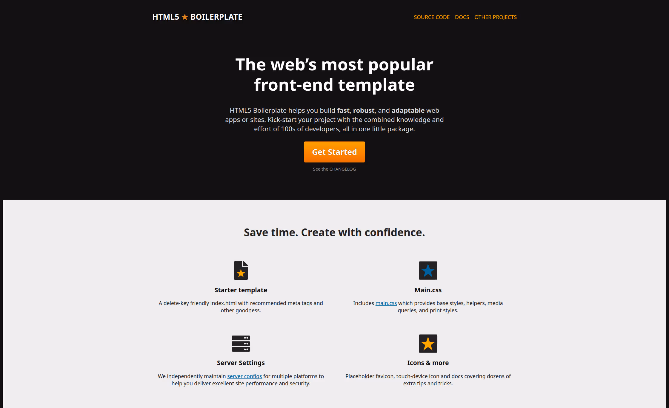 HTML5 Boilerplate